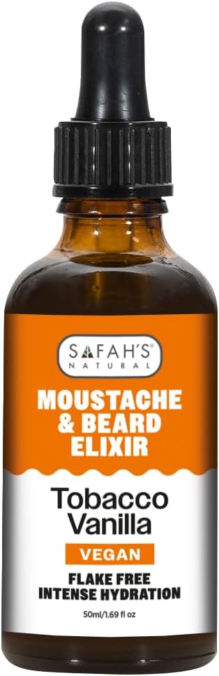 Safahs Natural Beard Elixir Tobacco Vanilla 50ml