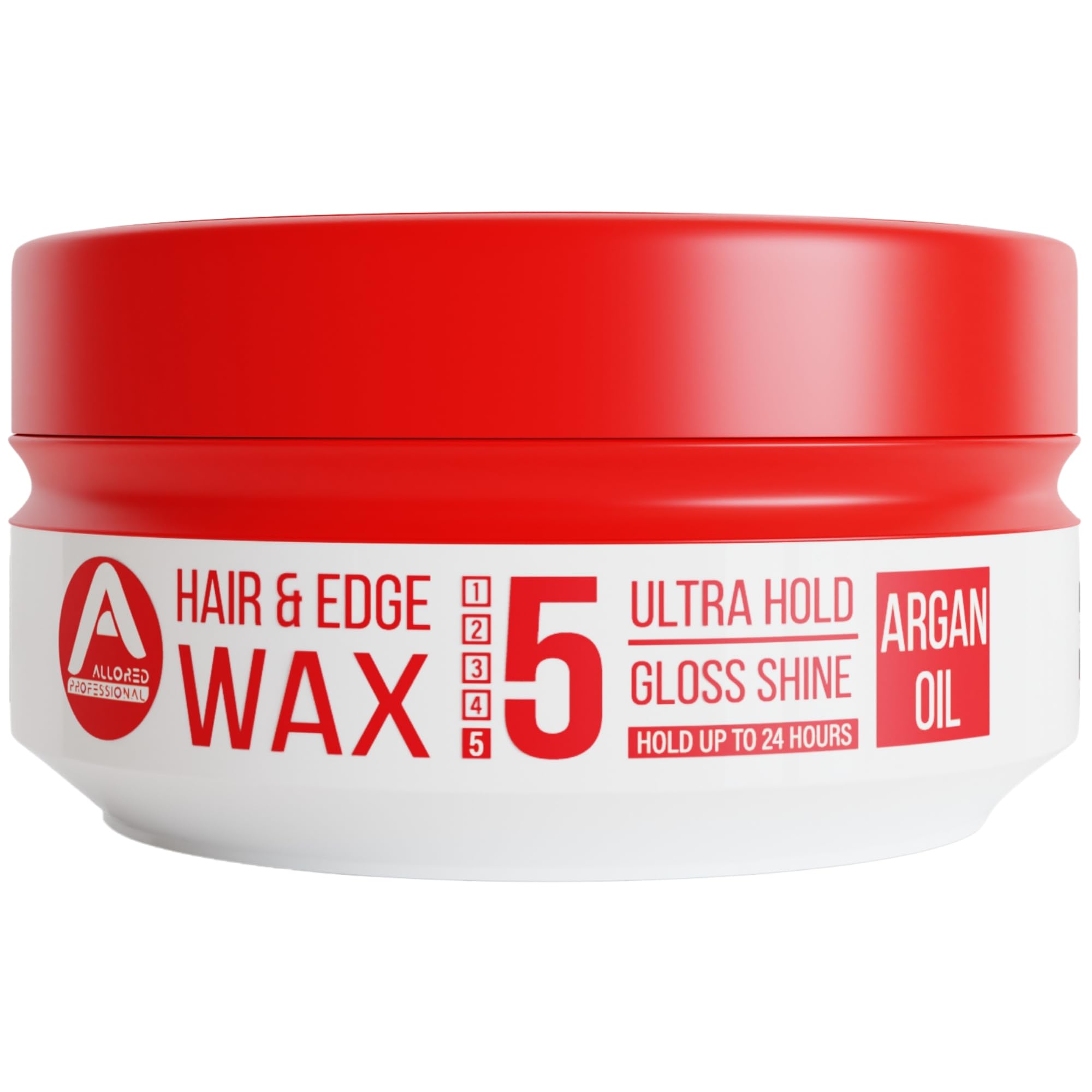 Allored Professional Hair and Edge Wax Argan Oil (Red) 150ml