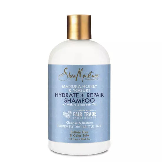 Shea Moisture Manuka Honey Yogurt Hydrate and Repair Shampoo 13oz