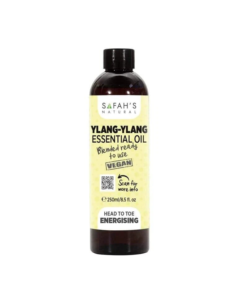 Safahs Natural Blended Ylang Ylang Oil 250ml