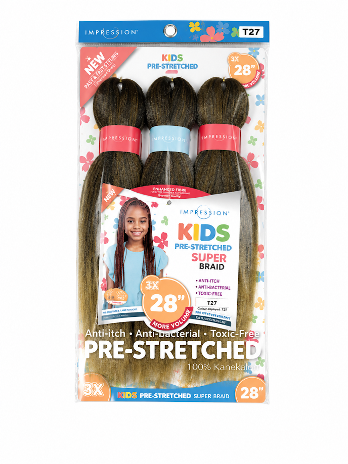 Impression Kids Pre-Stretched Braid 3 x 28in