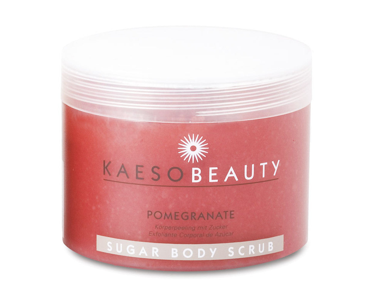 Kaeso Beauty Sugar Body Scrub Pomegrante 450ML