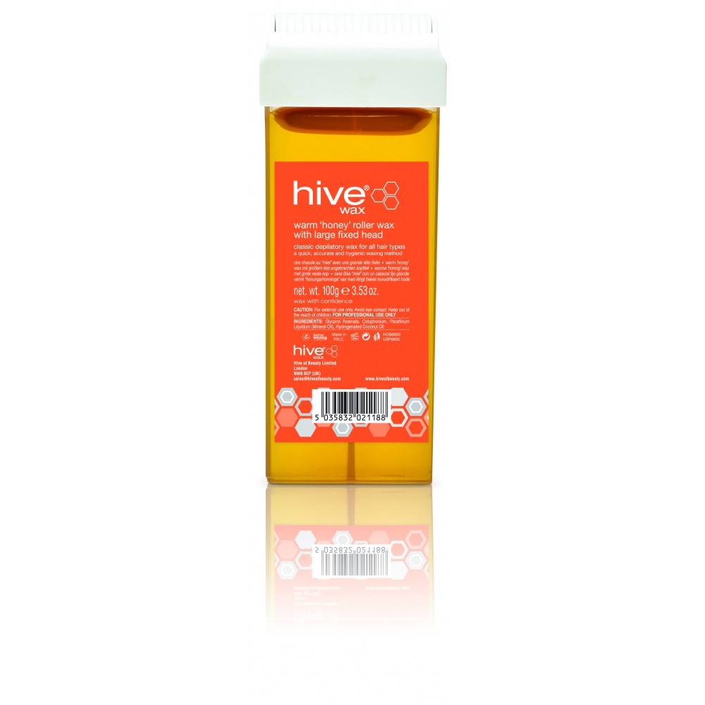 Hive Wax Warm Honey Roller Wax Cartridge 100g