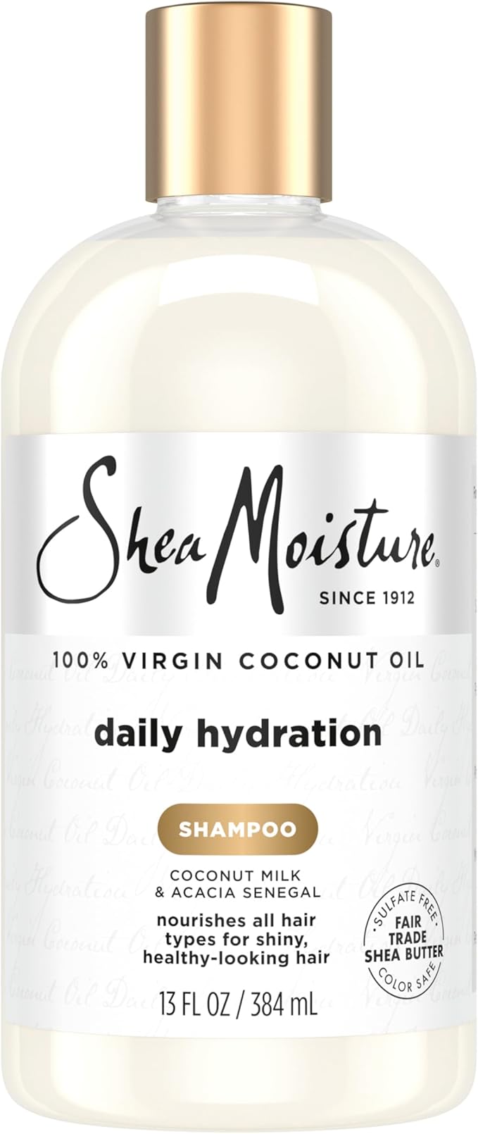 Shea Moisture Virgin Coconut Oil Daily Hydration Shampoo 384ml