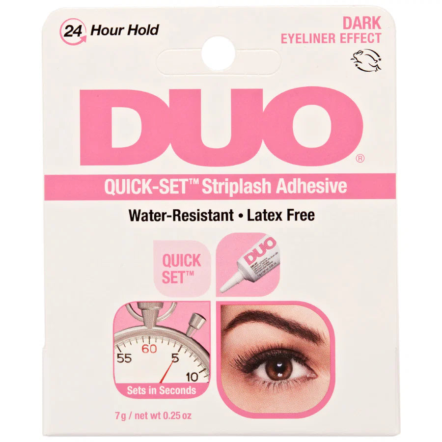 Duo Quick Set Striplash Glue - Dark 7g
