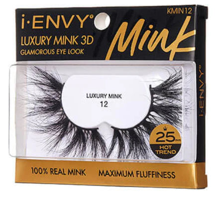 i Envy by Kiss Luxury Mink 3D Eyelashes 12