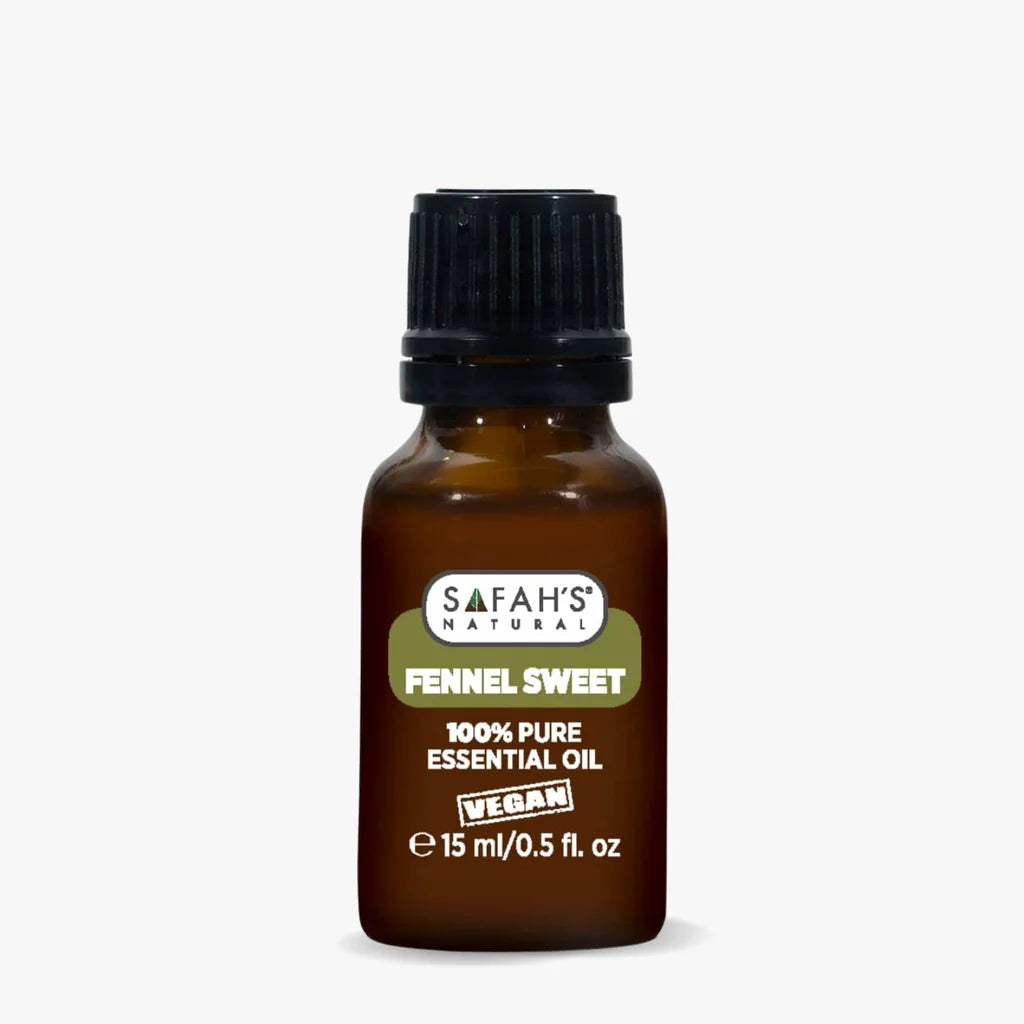 Safahs Natural Fennel Sweet Essential Oil 15ml