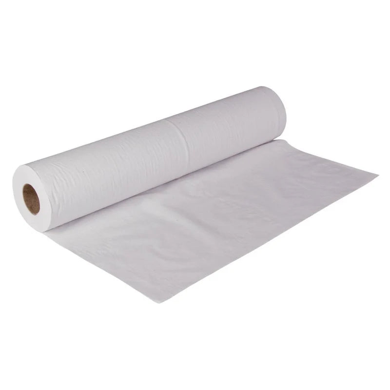 Galleon 2 Ply Embossed White Couch Roll