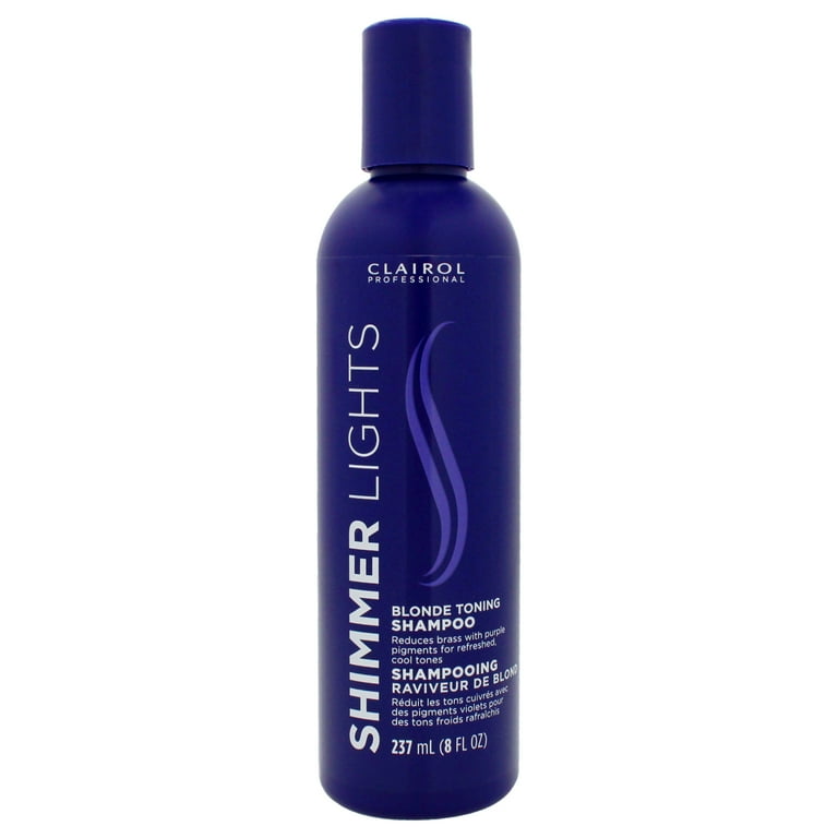Clairol Shimmer Lights Blonde Toning Shampoo 8oz