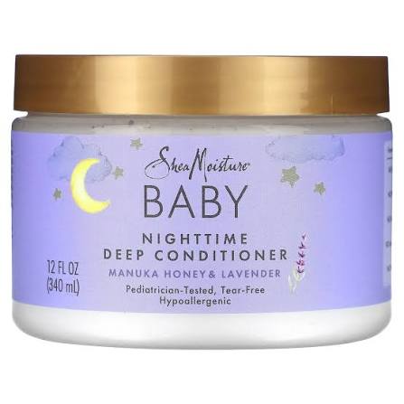 Shea Moisture Baby Nightime Deep Conditioner - Manuka Honey Lavender 12oz