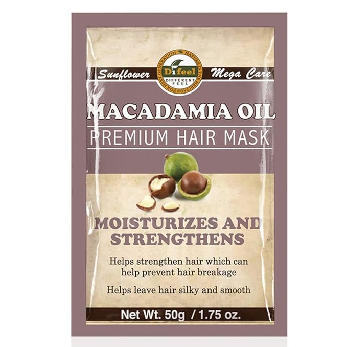 Difeel Premium Hair Mask Sachet Macadamia Oil 50g
