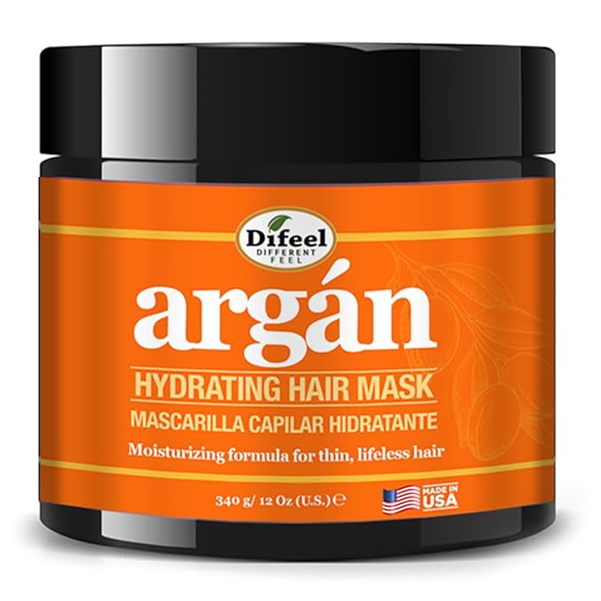 Difeel Argan Hydrating Hair Mask 12oz