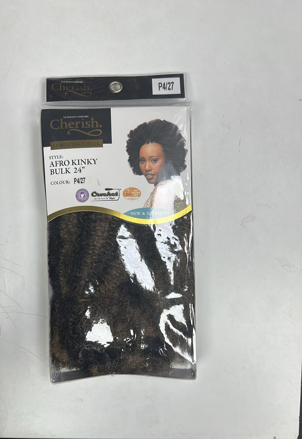 Cherish Afro Kinky Bulk 24in