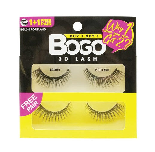 EBIN BOGO 3D Eyelashes - Portland 019