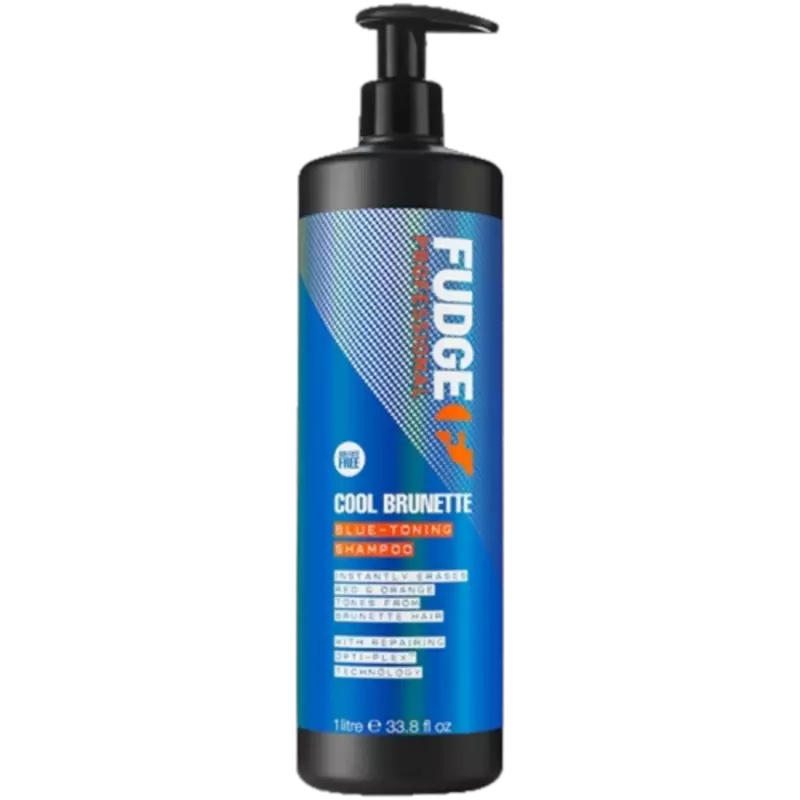 Fudge Cool Brunette Blue Toning Shampoo 1L
