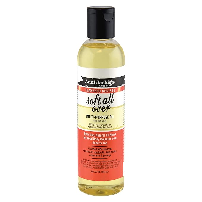 Aunt Jackies Soft All Over Multi Purpose Oil 8oz