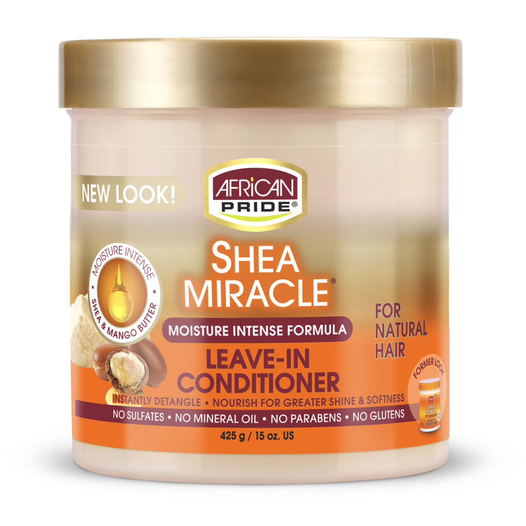 African Pride Shea Miracle Leave in Conditioner 15oz