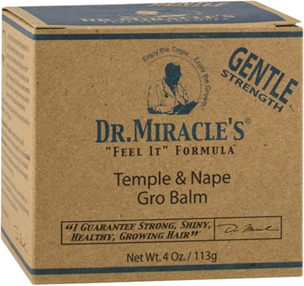 Dr Miracle's Temple and Nape Gro Balm - Gentle 4oz