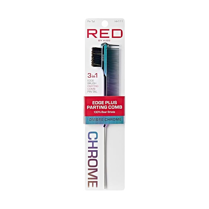 Red by Kiss Ombre Chrome Edge Plus Parting Comb HH111