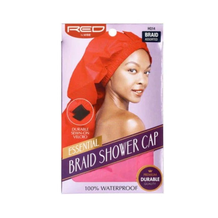 Red by Kiss Braid Shower Cap Assorted Colours HQ14