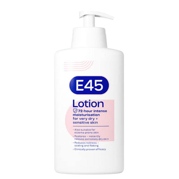 E45 Moisturising Lotion Pump 500ml