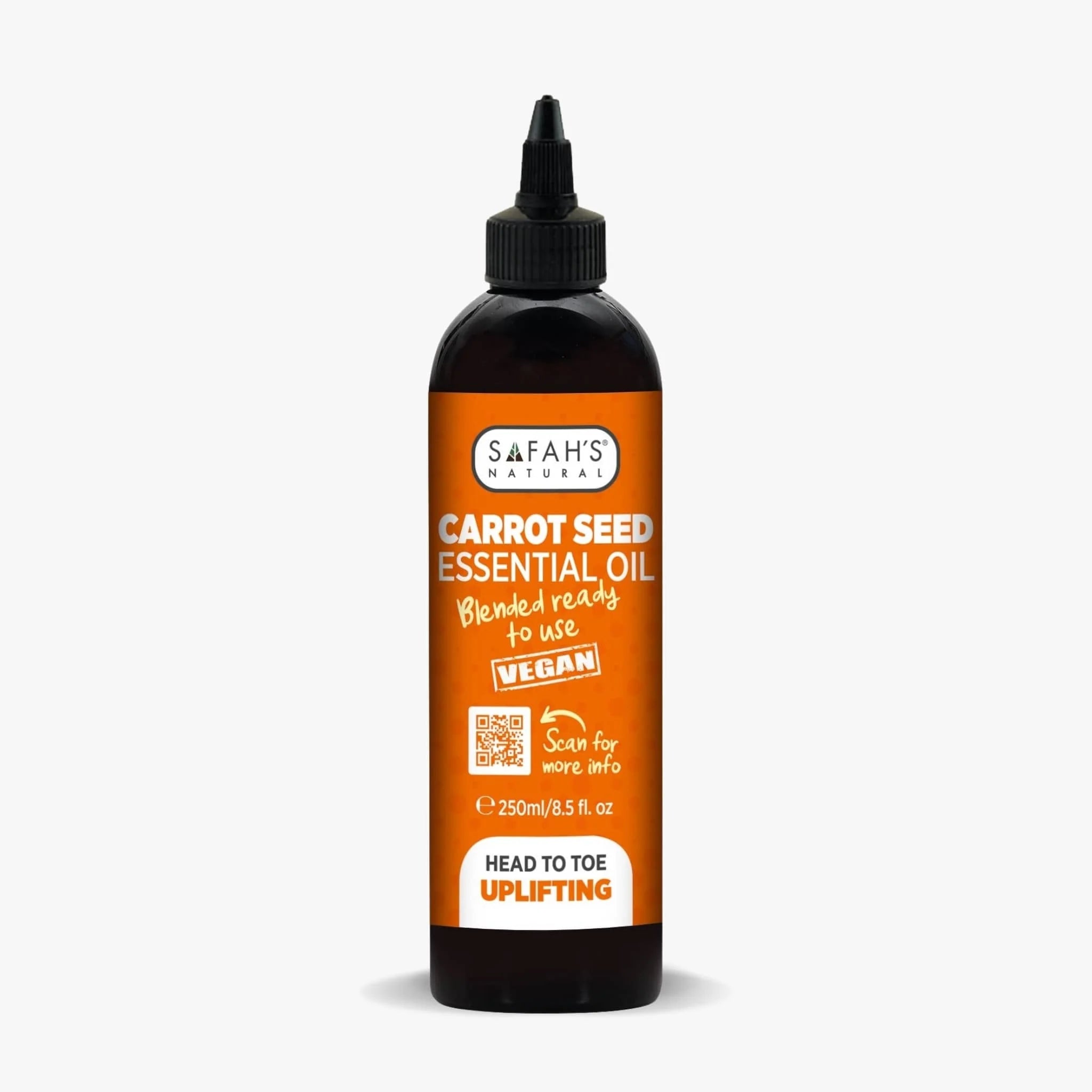 Safahs Natural Blended Carrot Seed Oil 250ml