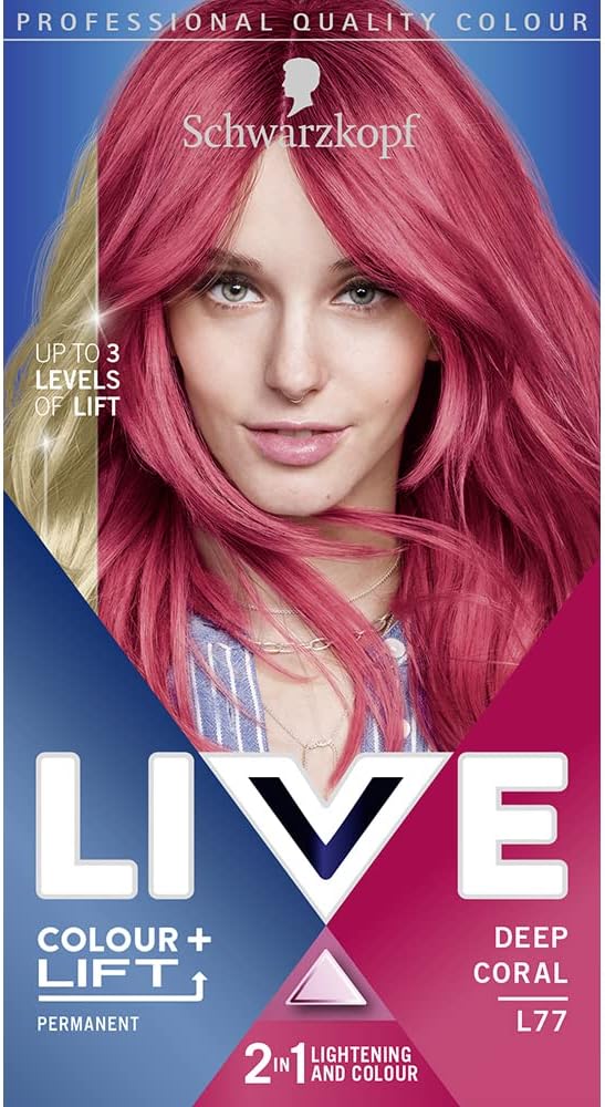Schwarzkopf Live Colour + Lift - L77 Deep Coral