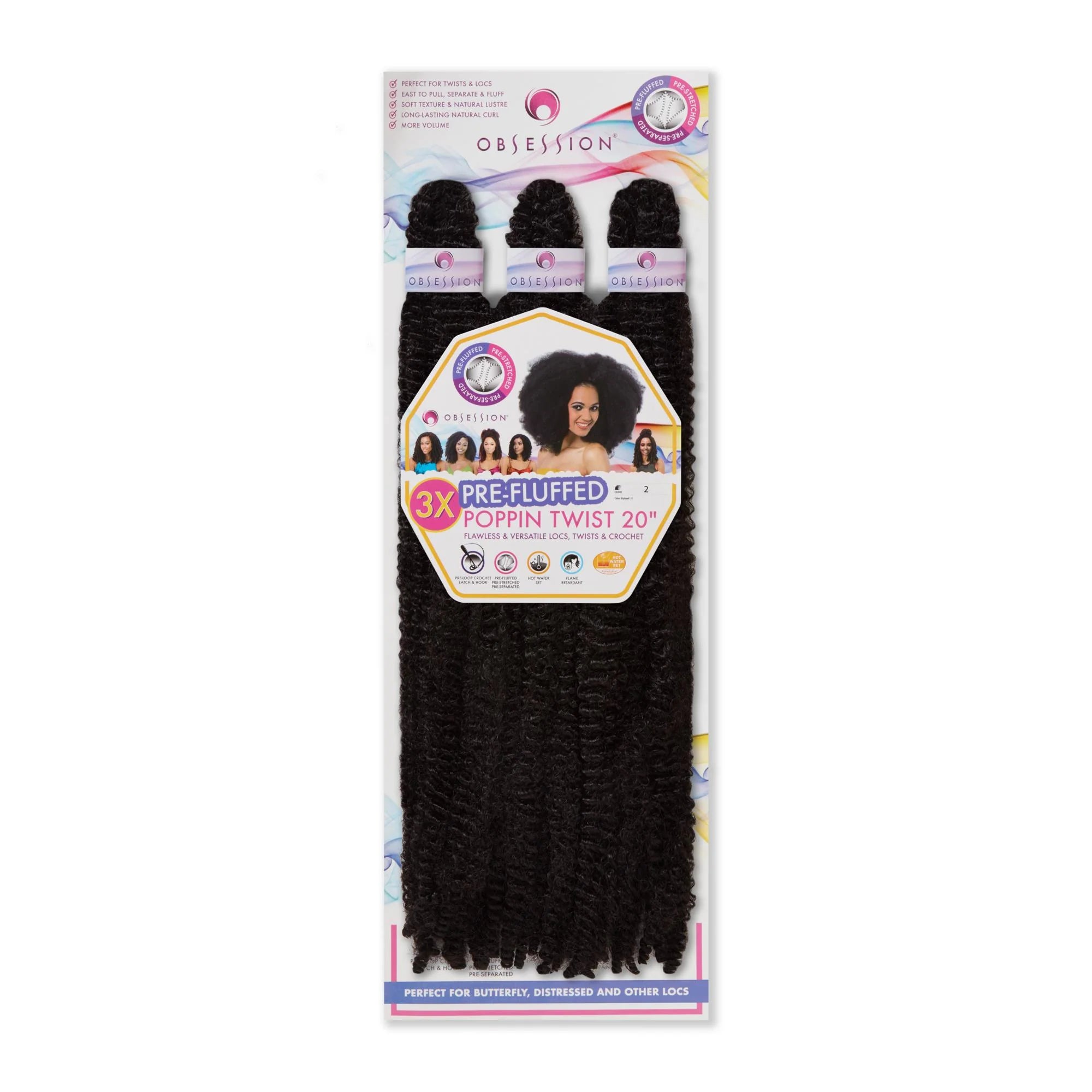 Obsession 3x Poppin Twist Bulk 20in