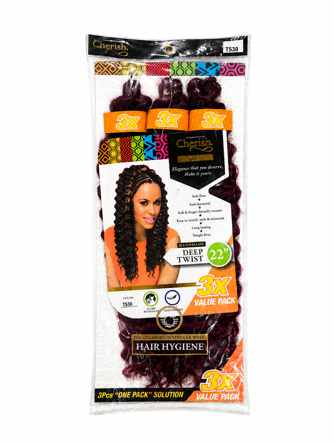 Cherish Deep Twist Bulk 22in 3x Value Pack