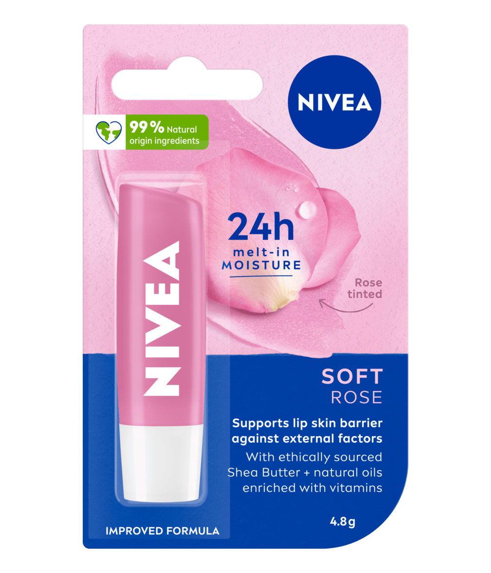 Nivea Soft Rose Lip Balm