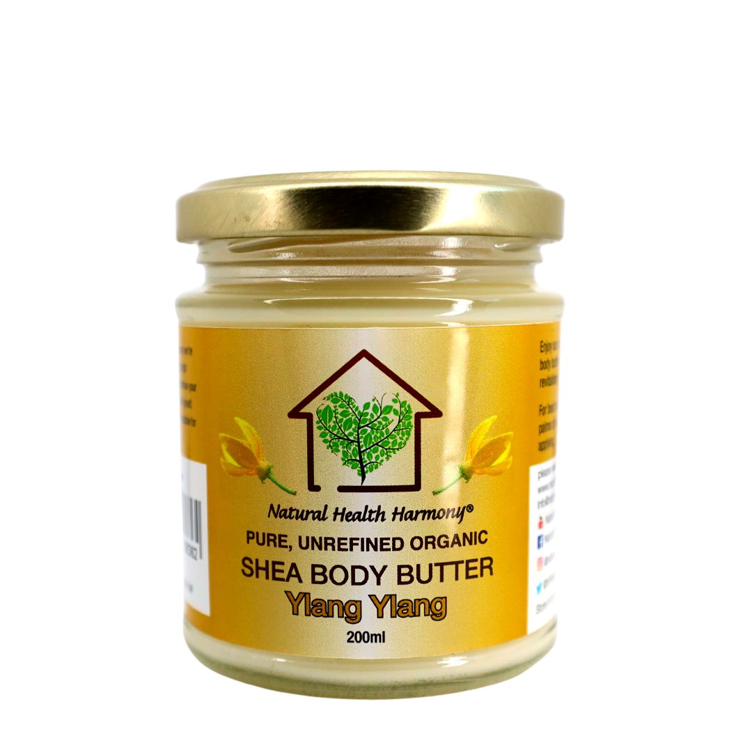 Natural Health Harmony Shea Butter with Ylang Ylang 200ml