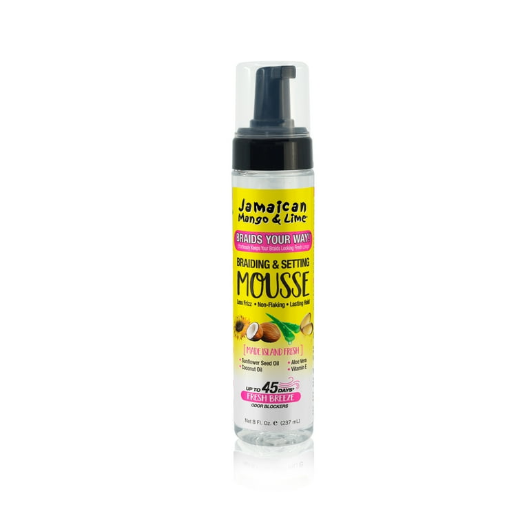 Jamaican Mango and Lime Braids Your Way Setting Mousse 8oz