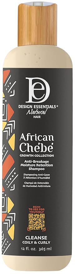 Design Essentials African Chebe Anti Breakage Moisture Retention Shampoo 12oz