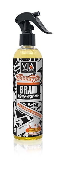 VIA Natural Freestyle Braid Refresher Spray 8oz