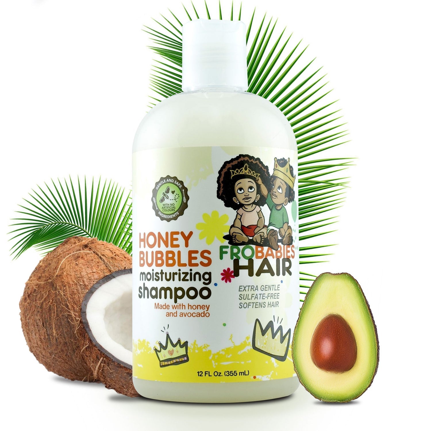 FroBabies Hair Honey Bubbles Moisturising Shampoo 12oz