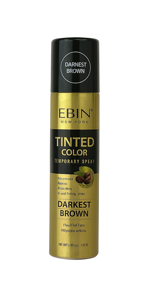 EBIN Tinted Colour Spray Darkest Brown 100ml