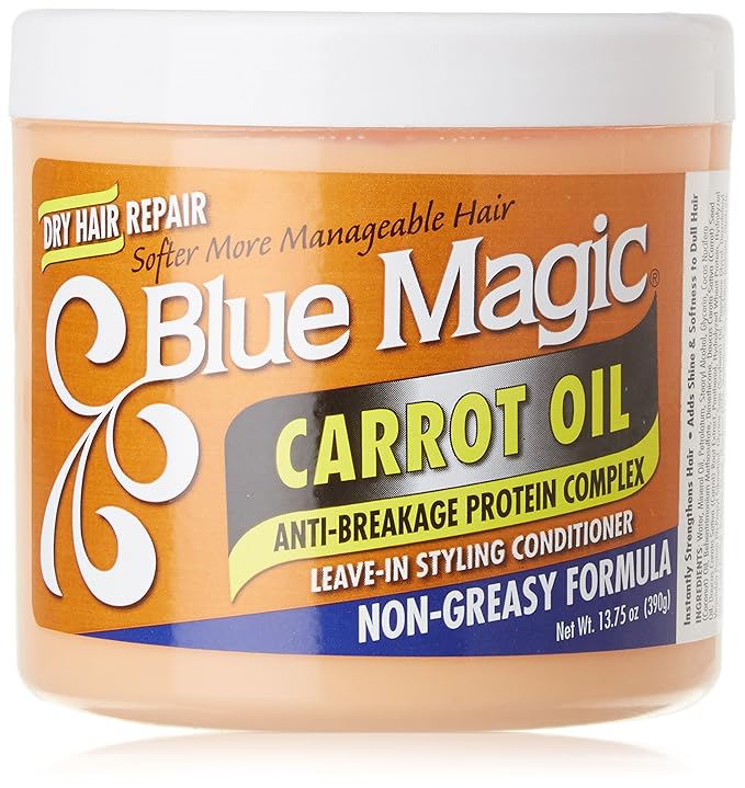 Blue Magic Carrot Oil Leave in Styling Conditioner 13.75oz