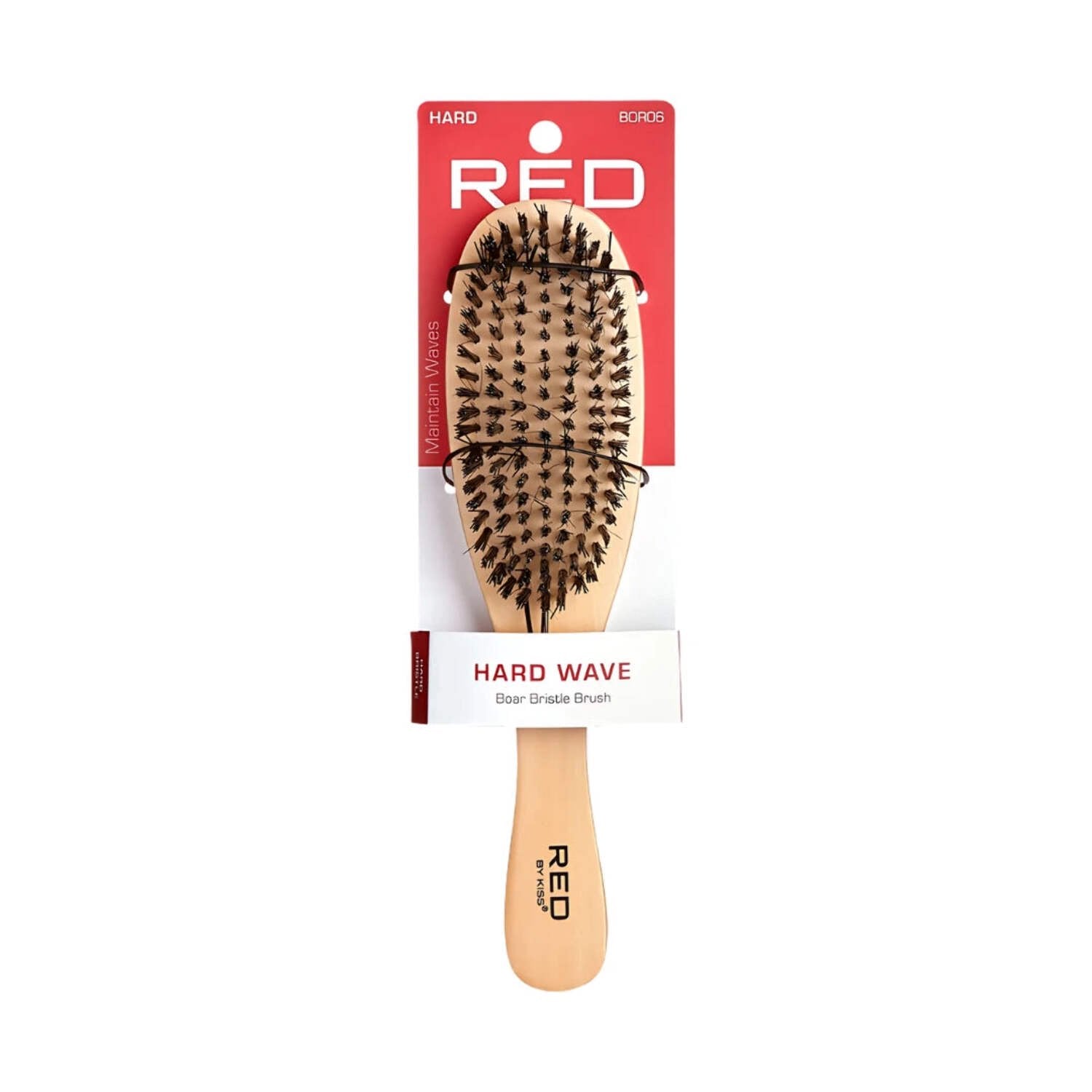 Red by Kiss Hard Wave Brush BOR06