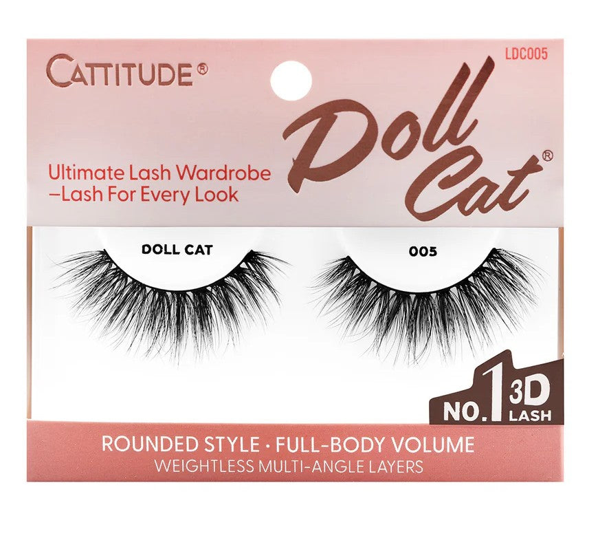 EBIN Cattitude Eyelashes - Doll Cat 005