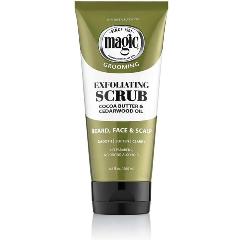Magic Exfoliating Scrub for Beard Face and Scalp 6.8oz