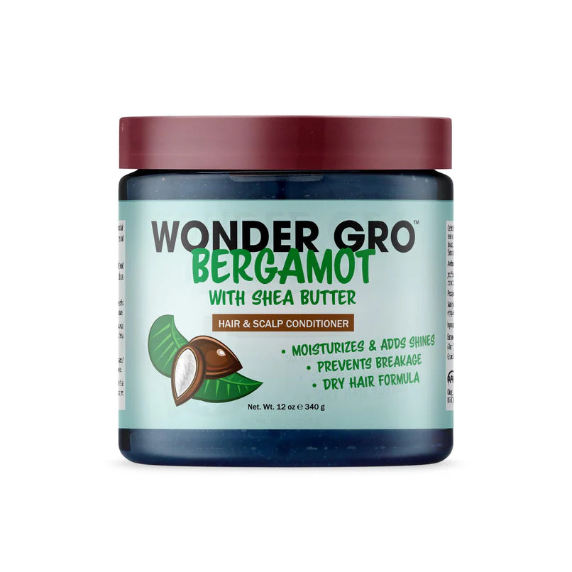 Wonder Gro Bergamot and Shea Butter Hair and Scalp Conditioner 15oz