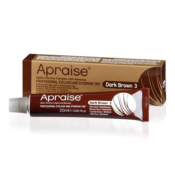 Apraise Professional Eyelash and Eyebrow Tint - Dark Brown 20ml