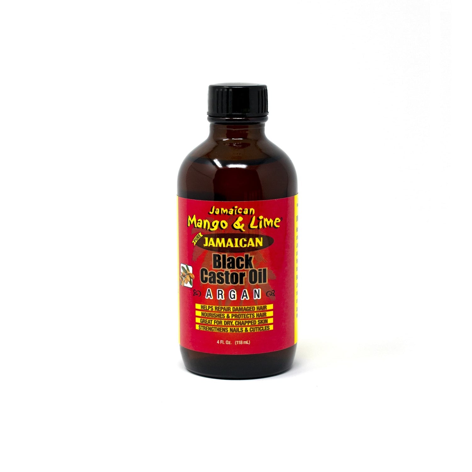 Jamaican Mango and Lime Black Castor Oil Argan 4oz