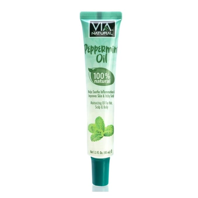 Via Natural Peppermint Oil Tube 45ml