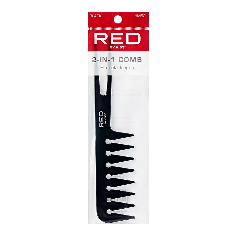 Red by Kiss 2 in 1 Comb HM62