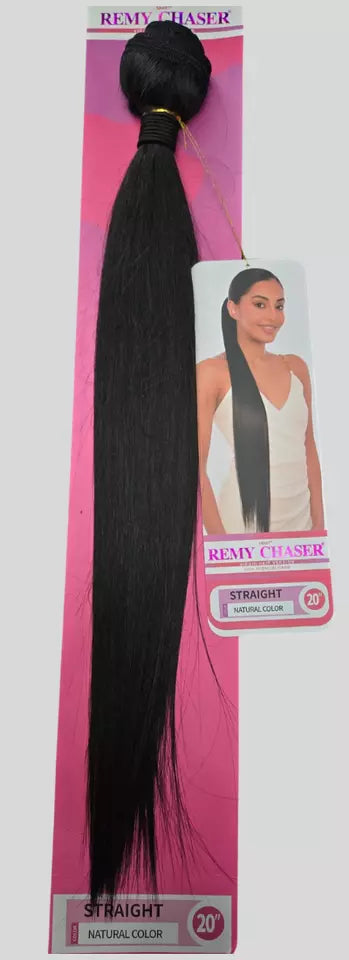 Remy Chaser Premium Synthetic Weave - Yaki Straight 20'' Natural Colour