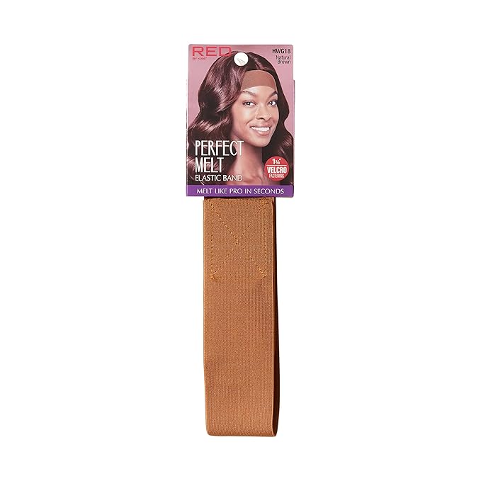 Red by Kiss Perfect Melt Wig Band 1 3/4in Natural Brown HWG18