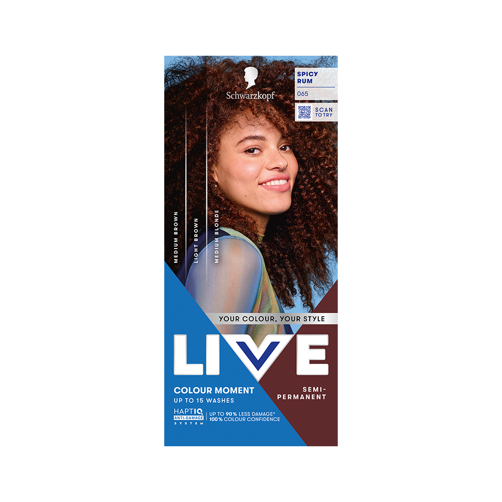 Schwarzkopf Live Colour Moment Semi Permanent - 065 Spicy Rum