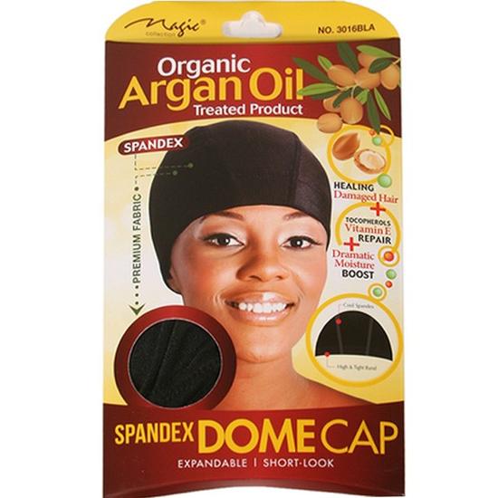 Magic Collection Argan Oil Spandex Dome Cap - 3016BLA