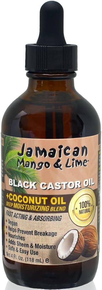 Jamaican Mango and Lime Black Castor Oil Coconut 4oz